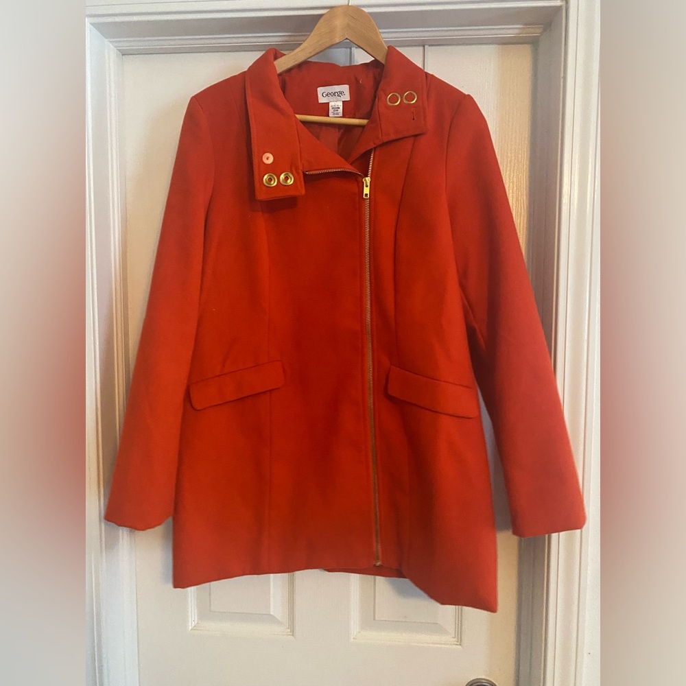 Burnt Orange George Coat size 10